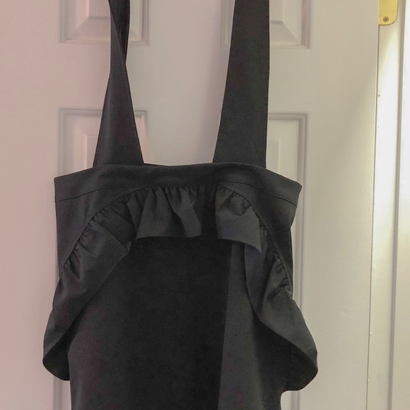 Ruffle Skirt with Convertible Suspenders - Picture 4 of 6